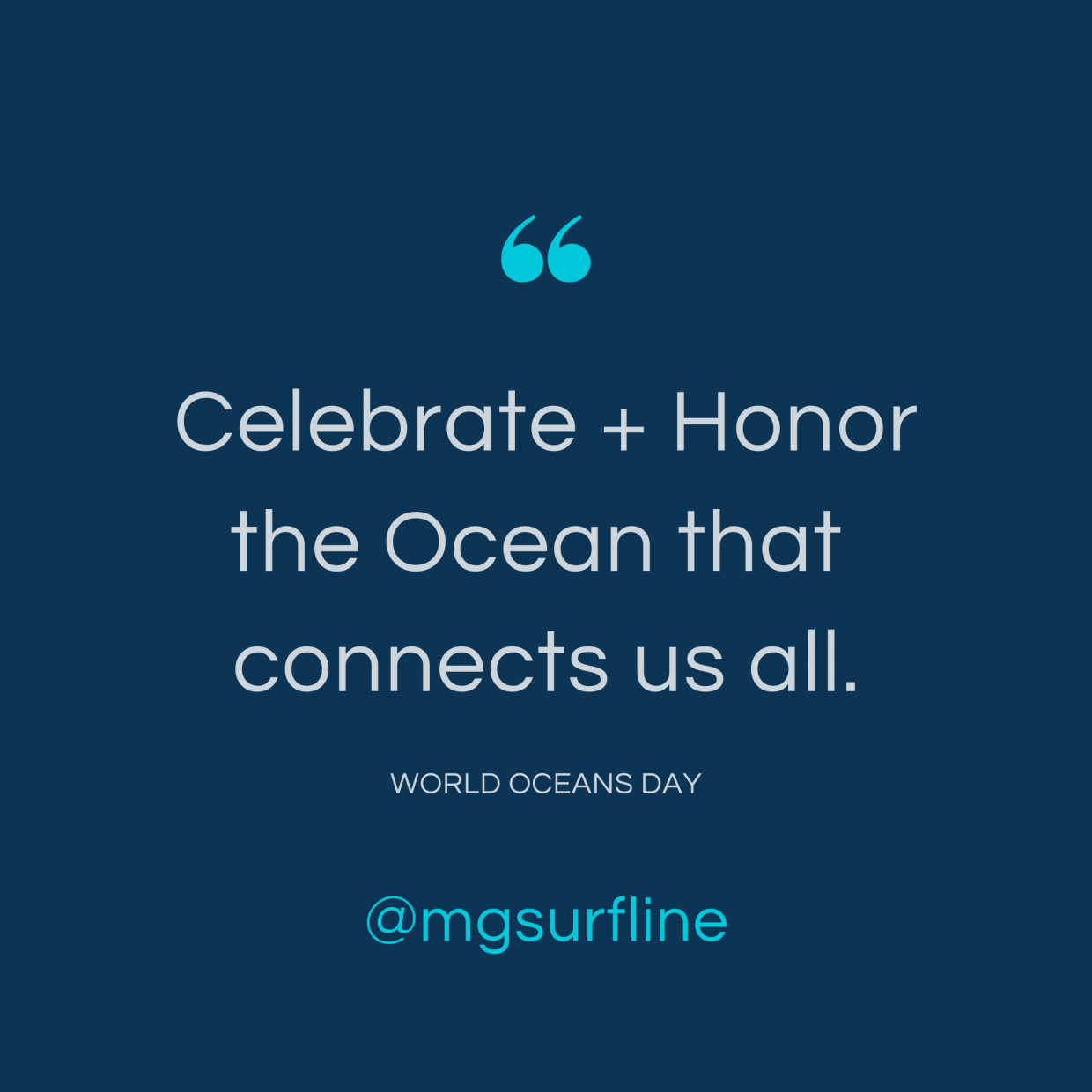 Celebrate World Oceans Day Take Action Mg Surfline Blog